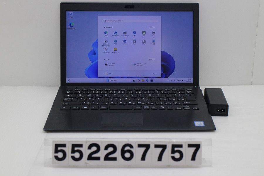 VAIO VJPG11C11N Core i5 8250U 1.6GHz/8GB/256GB(SSD)/13.3W/FHD(1920x1080)/Win11 【552267757】