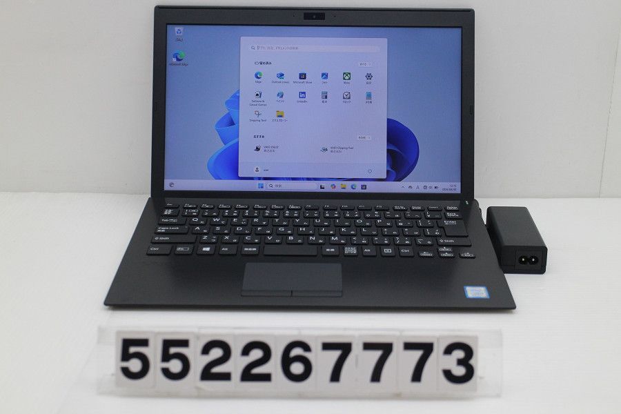 VAIO VJPG11C11N Core i5 8250U 1.6GHz/8GB/256GB(SSD)/13.3W/FHD(1920x1080)/Win11 【552267773】