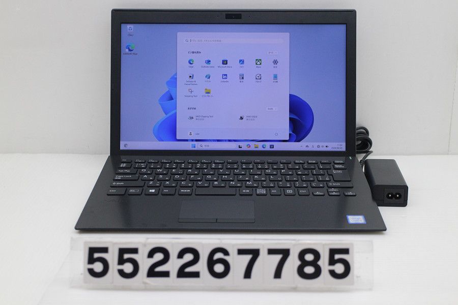 VAIO VJPG11C11N Core i5 8250U 1.6GHz/8GB/256GB(SSD)/13.3W/FHD(1920x1080)/Win11 【552267785】