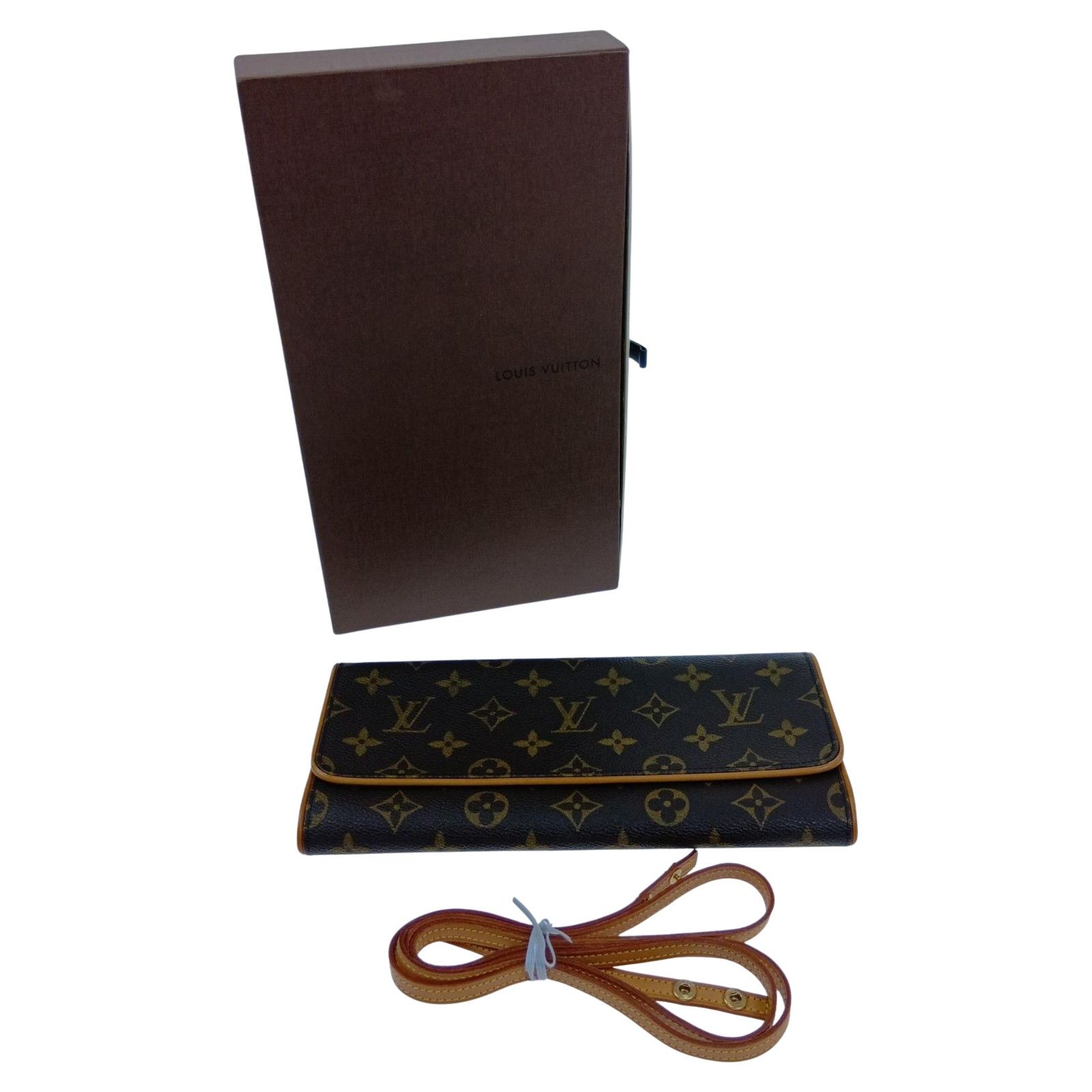 LOUIS VUITTON ルイヴィトン モノグラム ポシェット・ツインGM M51852 