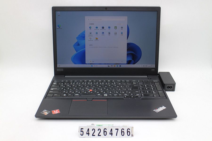 Lenovo ThinkPad E595 Ryzen 3 3200U 2.6GHz/8GB/256GB(SSD)/15.6W/FHD(1920x1080)/Win11 【542264766】
