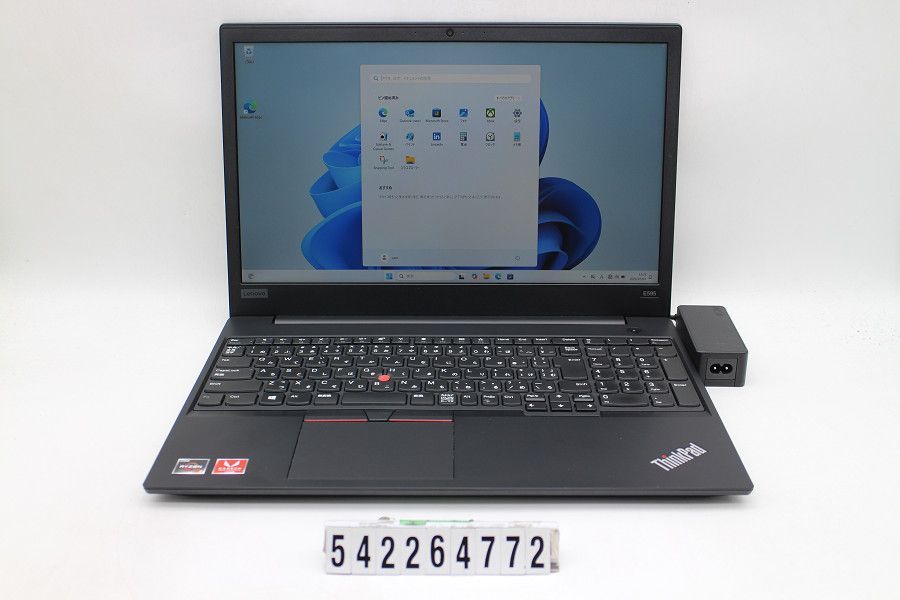 Lenovo ThinkPad E595 Ryzen 3 3200U 2.6GHz/8GB/256GB(SSD)/15.6W/FHD(1920x1080)/Win11 【542264772】