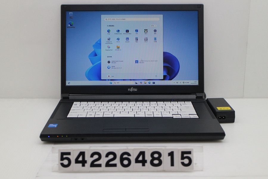 富士通 LIFEBOOK A5511/G Core i5 1145G7 2.6GHz/8GB/256GB(SSD)/Multi/15.6W/FWXGA(1366x768)/Win11 【542264815】