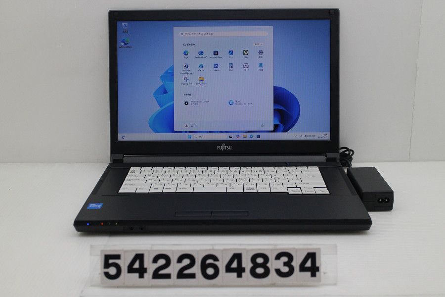 富士通 LIFEBOOK A5511/G Core i5 1145G7 2.6GHz/8GB/256GB(SSD)/Multi/15.6W/FWXGA(1366x768)/Win11 【542264834】