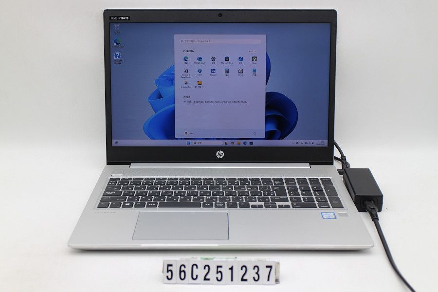hp ProBook 450 G6 Core i5 8265U 1.6GHz/8GB/512GB(SSD)/15.6W/FHD(1920x1080)/Win11 【56C251237】