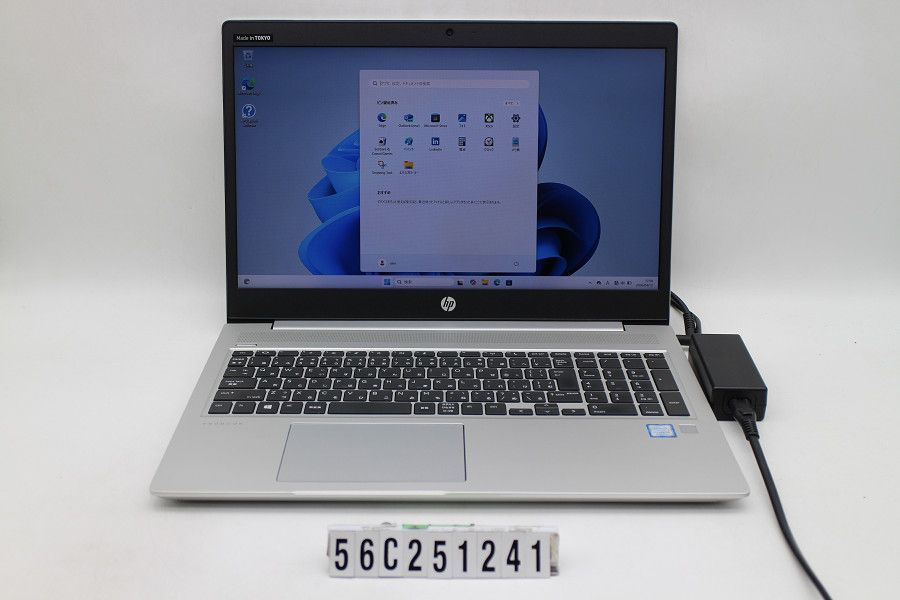 hp ProBook 450 G6 Core i5 8265U 1.6GHz/8GB/512GB(SSD)/15.6W/FHD(1920x1080)/Win11 【56C251241】
