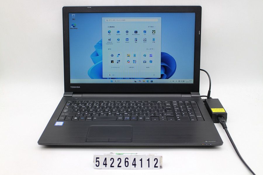 dynabook dynabook B65/M Core i3 8130U 2.2GHz/8GB/256GB(SSD)/Multi/15.6W/FWXGA(1366x768)/Win11 【542264112】