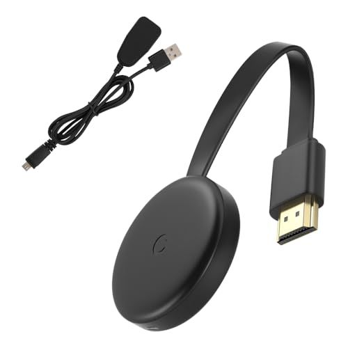 ワイヤレス HDMI ミラーリング hdmi ミラーキャスト 無線受信機 1080P 携帯画面をテレビに映す WIFI接続 遅延ゼロスマホ・PCからテレビ・モニター・プロジェクターへメディア動画/音声/ファイルを転送 簡単接続 YouTube 6cb681ce