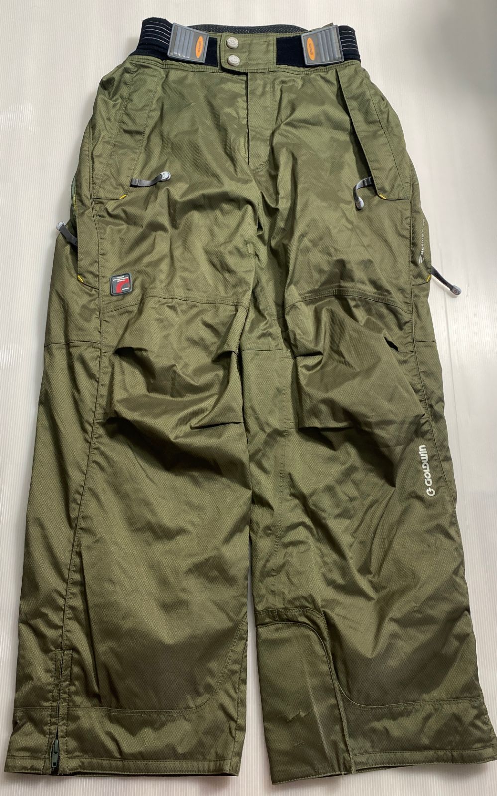 Goldwin ゴールドウイン ナイロンパンツ スキー カーキ サイズL H A032903 M