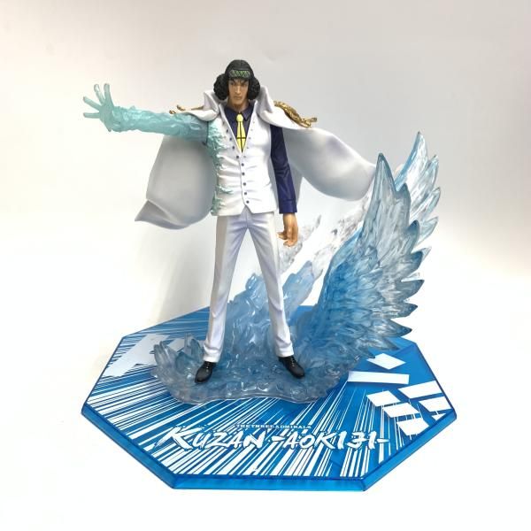 【中古】本体のみ)フィギュアーツZERO “三大将 ｸｻﾞﾝ -青雉- EXTRA BATTLE ▲台座ピン欠品[18]