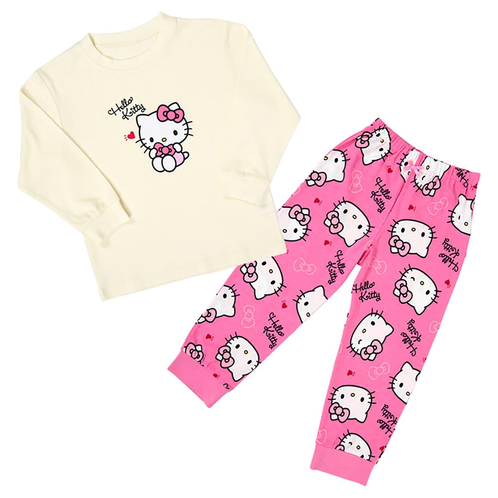 新品 サンリオ(SANRIO) キッズ長袖パジャマ ハローキティ 130cm 485985