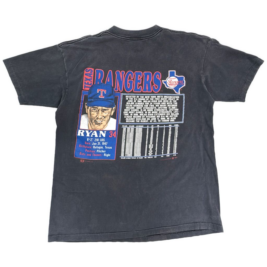 90年代 NUTMEG ナツメグ MLB テキサス・レンジャース ノーラン