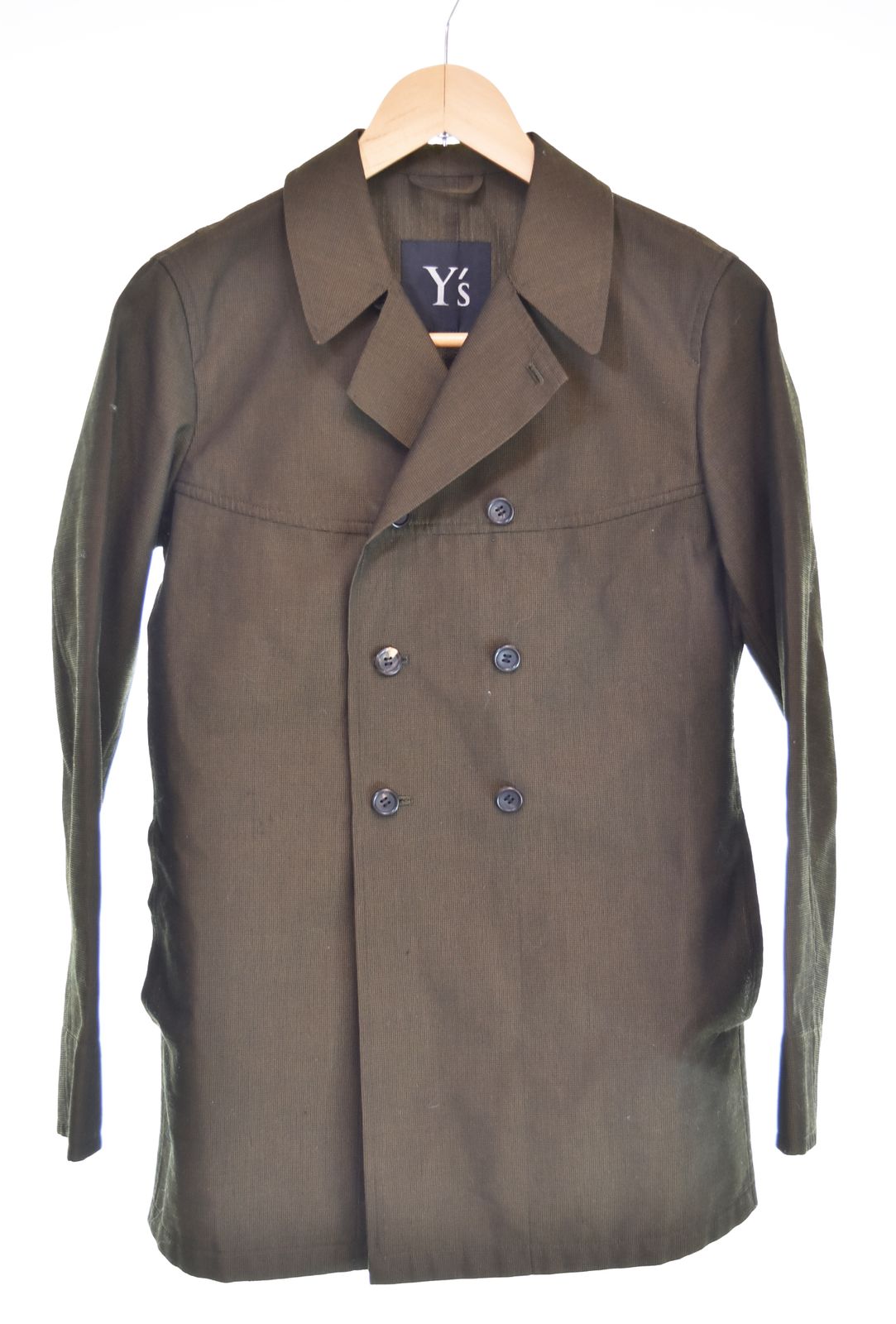 ワイズ Y's yohji yamamoto ダブルジャケット YF-J09-904 ジャケット カーキ Sサイズ 103MT-4502