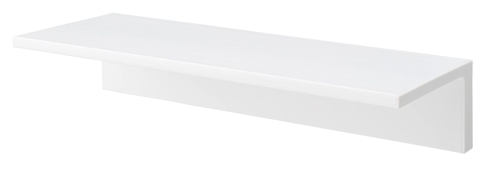 レック SOROU ウォールラック 幅390mm (木目調 ホワイト) / 日本製/ドライバー不要/水に強い樹脂製pms d6c9597b