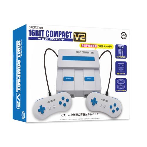 コロンバスサークル（SFC用互換機）16ビットコンパクト V2 - スーパーファミコン互換機Y 24aa4efb
