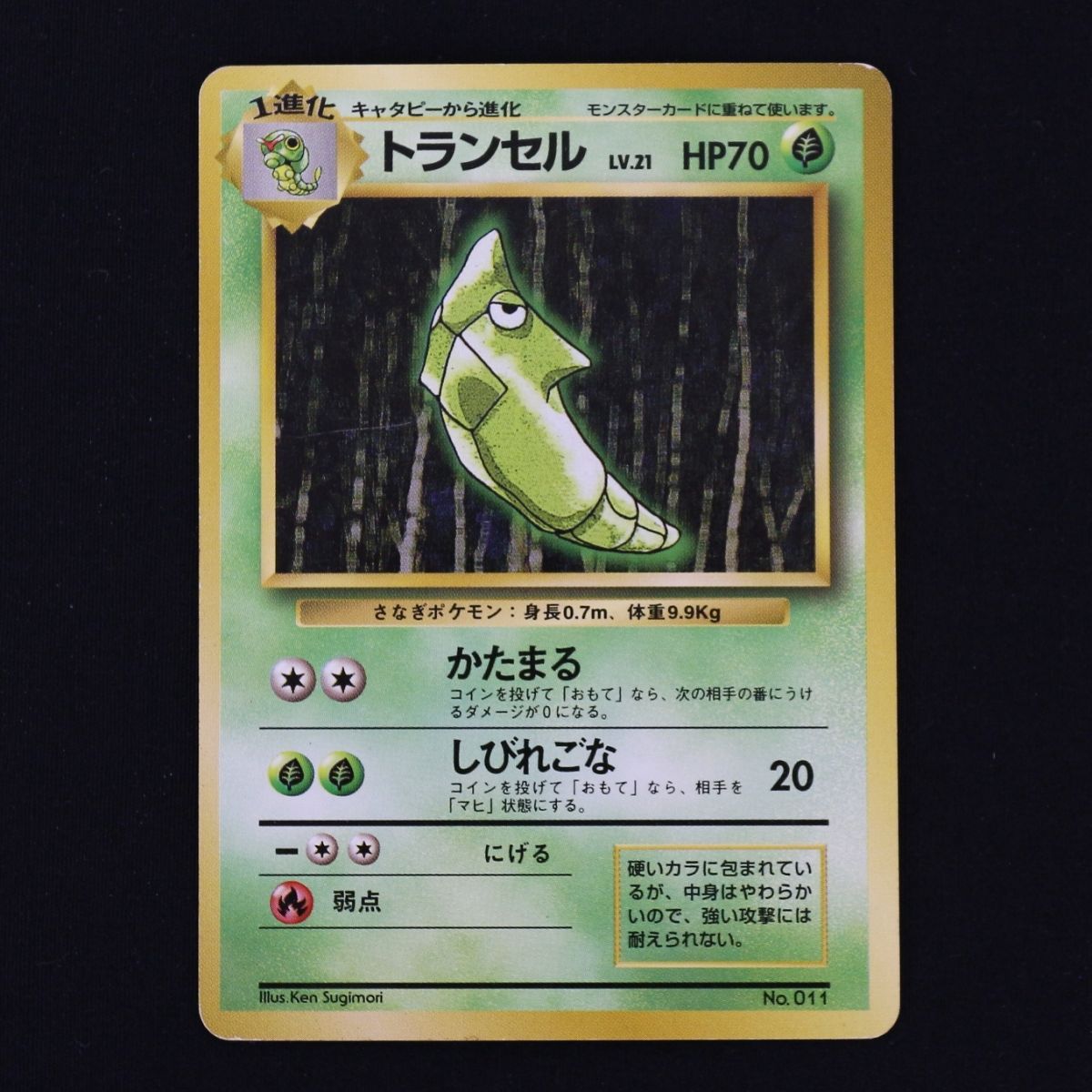ST] ポケモンカード キャタピー 旧裏 マークなし LV 13 HP 40