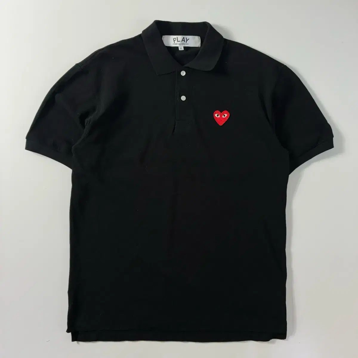COMME des GARCONS コム・デ・ギャルソン ハートワッペン ブラック KARA（カラ） 半袖Tシャツ 9,089円