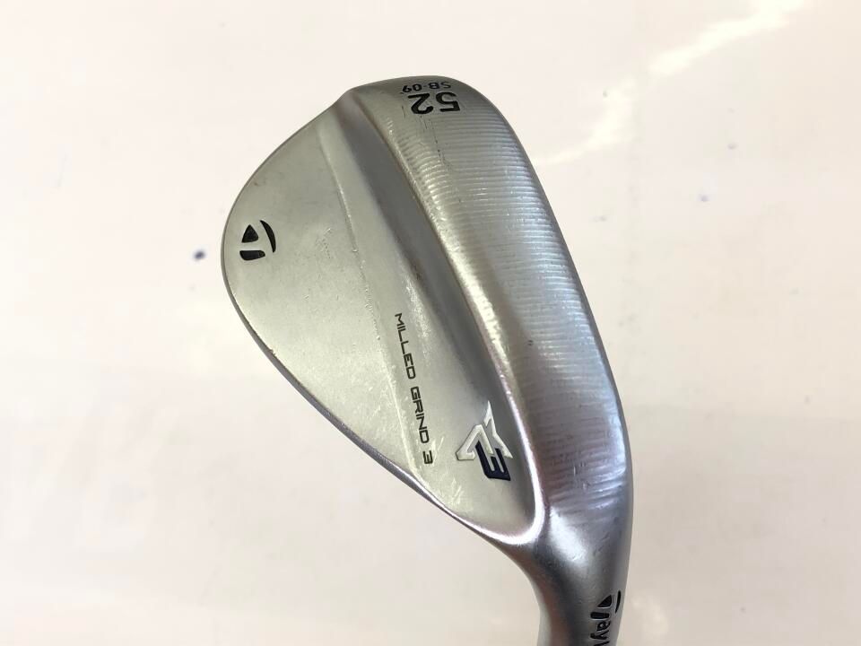 テーラーメイド　MILLED GRIND 3 クローム　52度　NSプロ MODUS 3 TOUR 105　Sフレックス　ウェッジ　中古　ゴルフドゥ！吹上店【最短即日発送】
