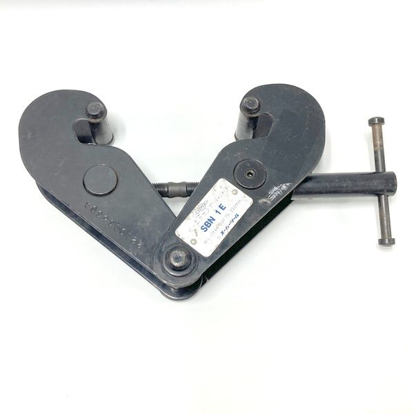 スーパーツール SUPERTOOL ビームクランプ スタンダードタイプ SBN1E 使用荷重1t 75〜230mm★94