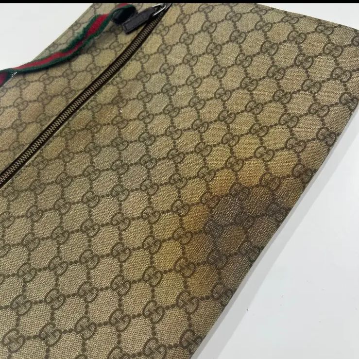 GUCCI グッチ GGスプリーム シェリーライン クラッチバッグ オールド