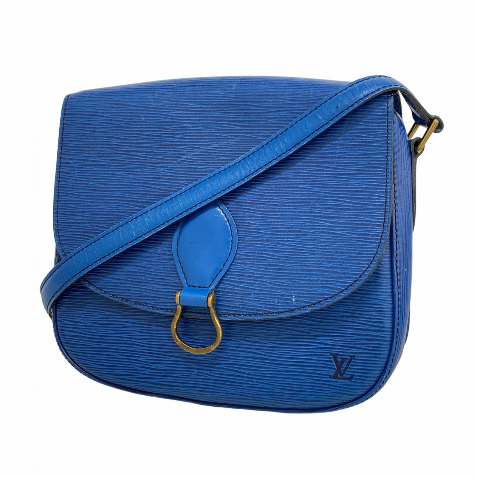 ルイ・ヴィトン(Louis Vuitton) ルイ・ヴィトン ショルダーバッグ エピ サンクルー M52195 トレドブルーレディース