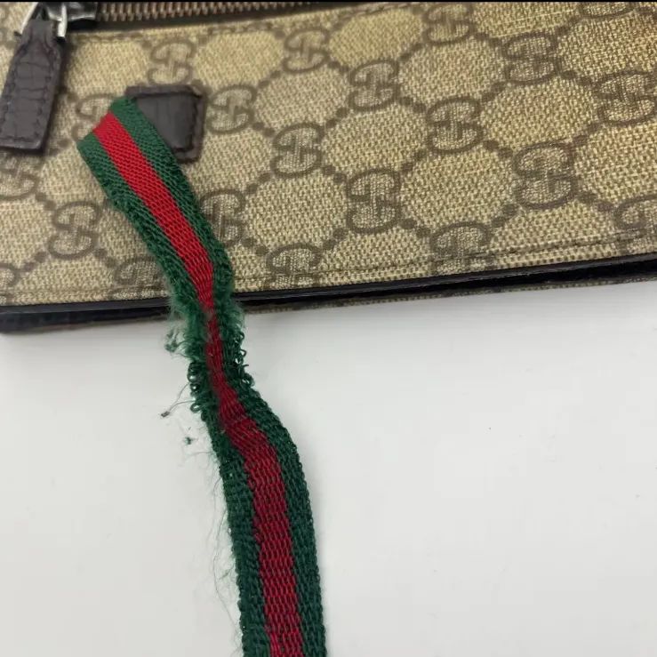 オールドグッチ セカンドバッグ クラッチ シェリーライン GGスプリーム GUCCI グッチ GGスプリーム シェリーライン クラッチバッグ オールド