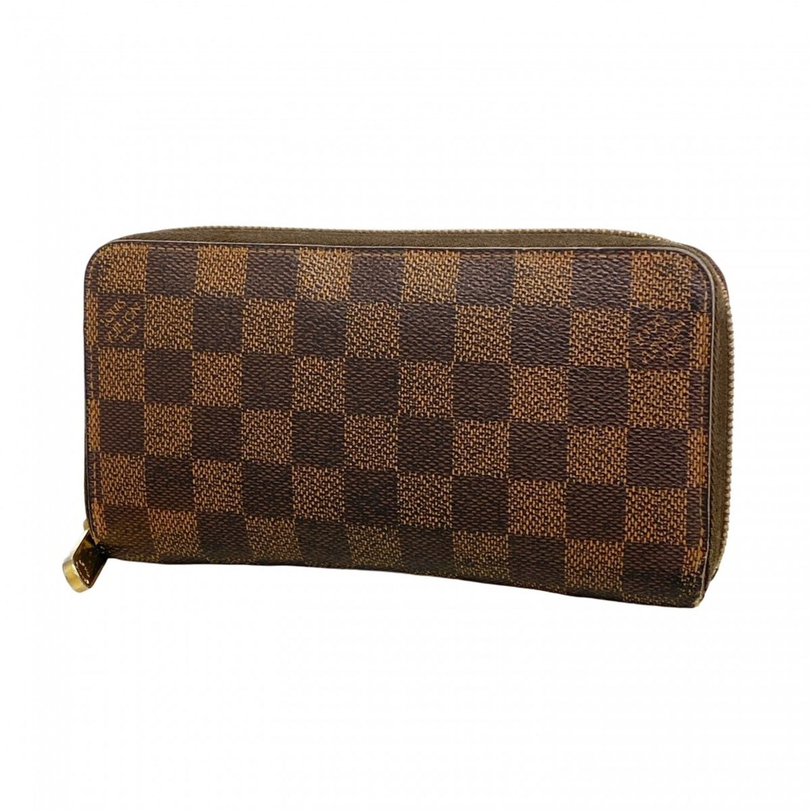 ルイ・ヴィトン(Louis Vuitton) ルイ・ヴィトン 長財布 ダミエ ジッピーウォレット N60015 エベヌメンズ レディース