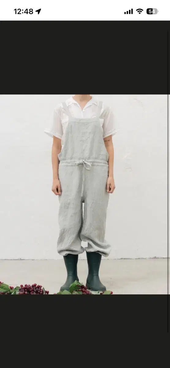(新品) BEプレーン Via nomad linen overall