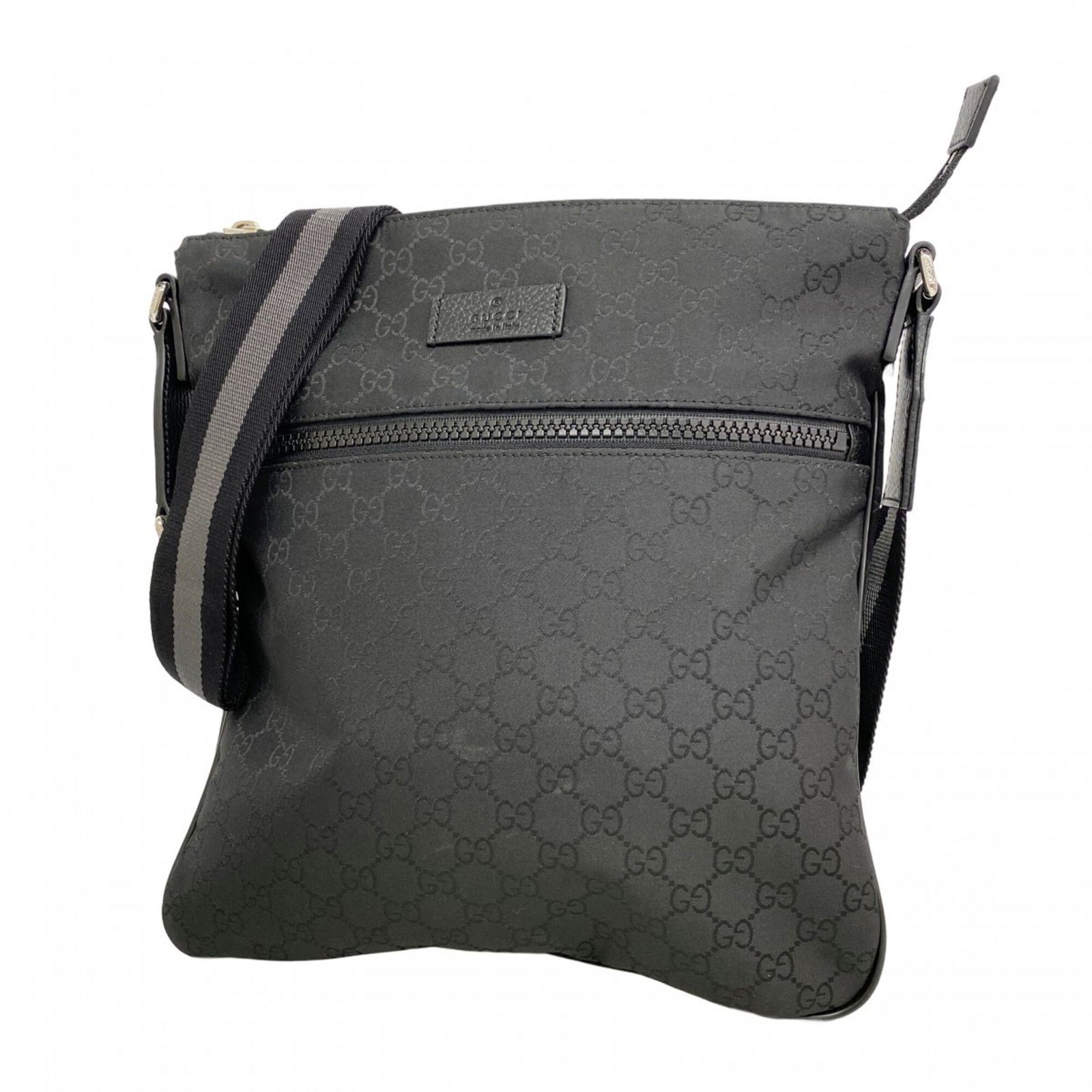 グッチ(Gucci) グッチ ショルダーバッグ GGナイロン 449185 ナイロン ブラック レディース