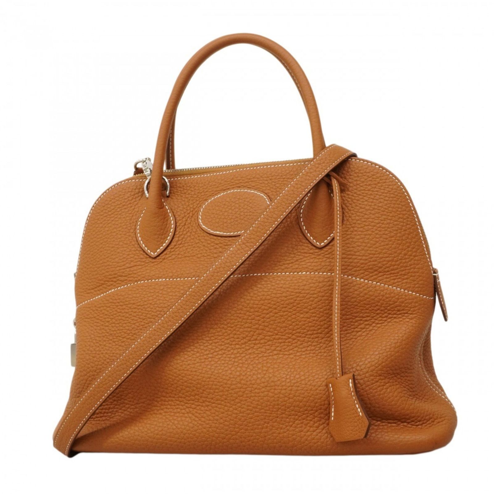 エルメス(Hermes) エルメス ハンドバッグ ボリード31 トリヨンクレマンス ゴールド Y刻印レディース