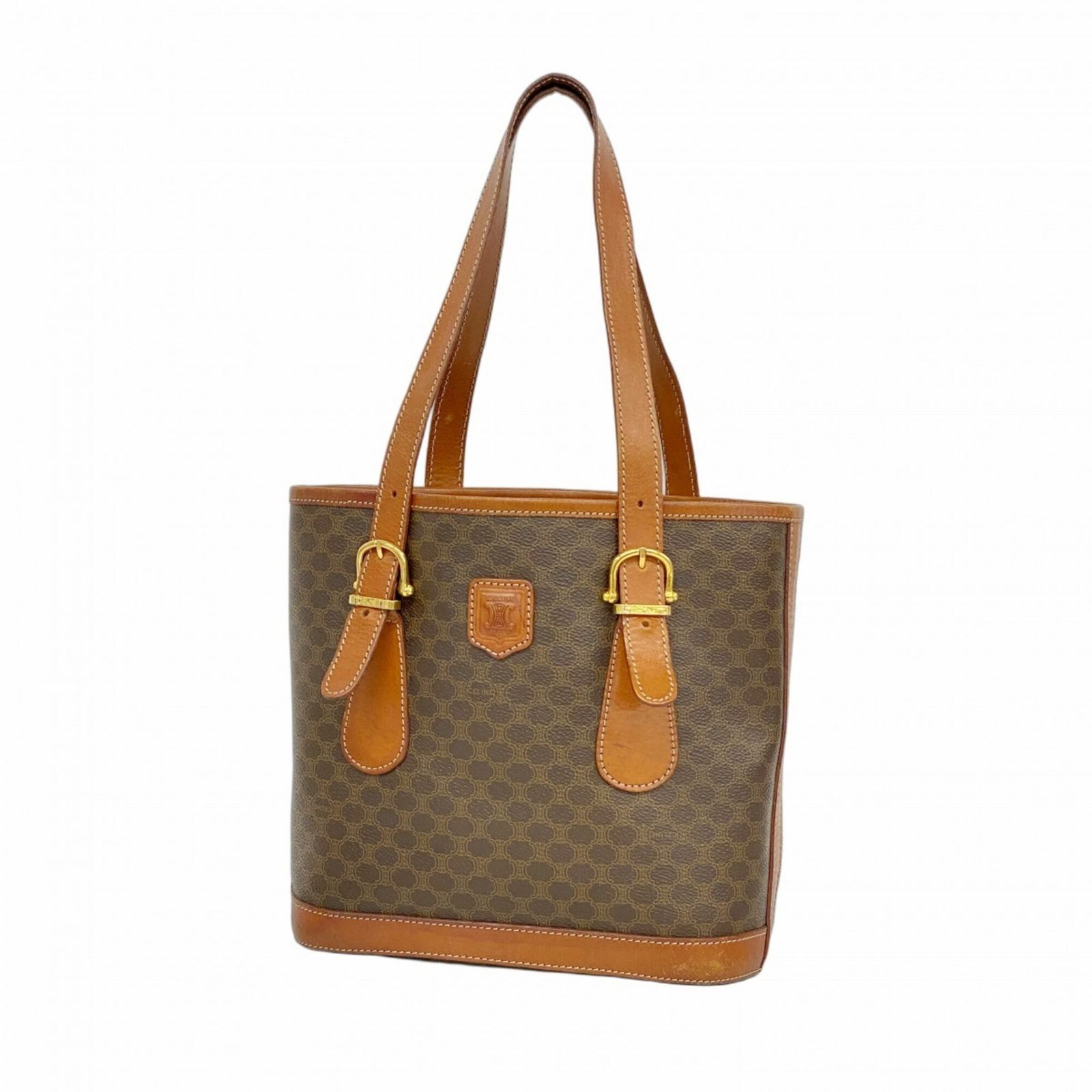 セリーヌ(Celine) セリーヌ トートバッグ マカダム ブラウン レディース