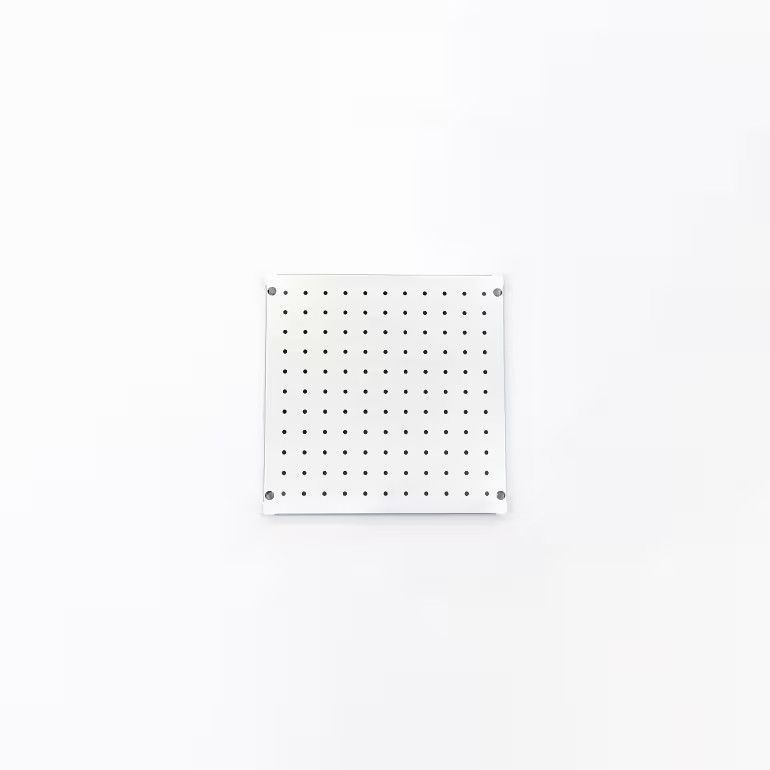 【新品】【1点販売】SIKAKU[シカク]Peg Board S[ペグボード 有効ボード アイアン シルバー 壁面収納 製鉄 マグネット 30×30cm 正方形 インテリア おしゃれ]