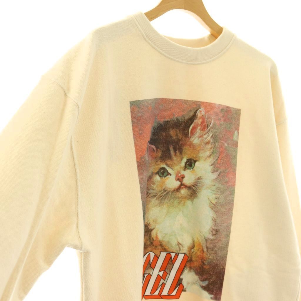 ヘロンプレストン HERON PRESTON ANGLE ねこプリントスウェットプル 
