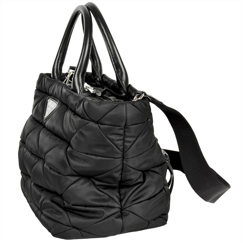 プラダ PRADA Re Nylon パデッド 2way トートバッグ ナイロン ナッパ