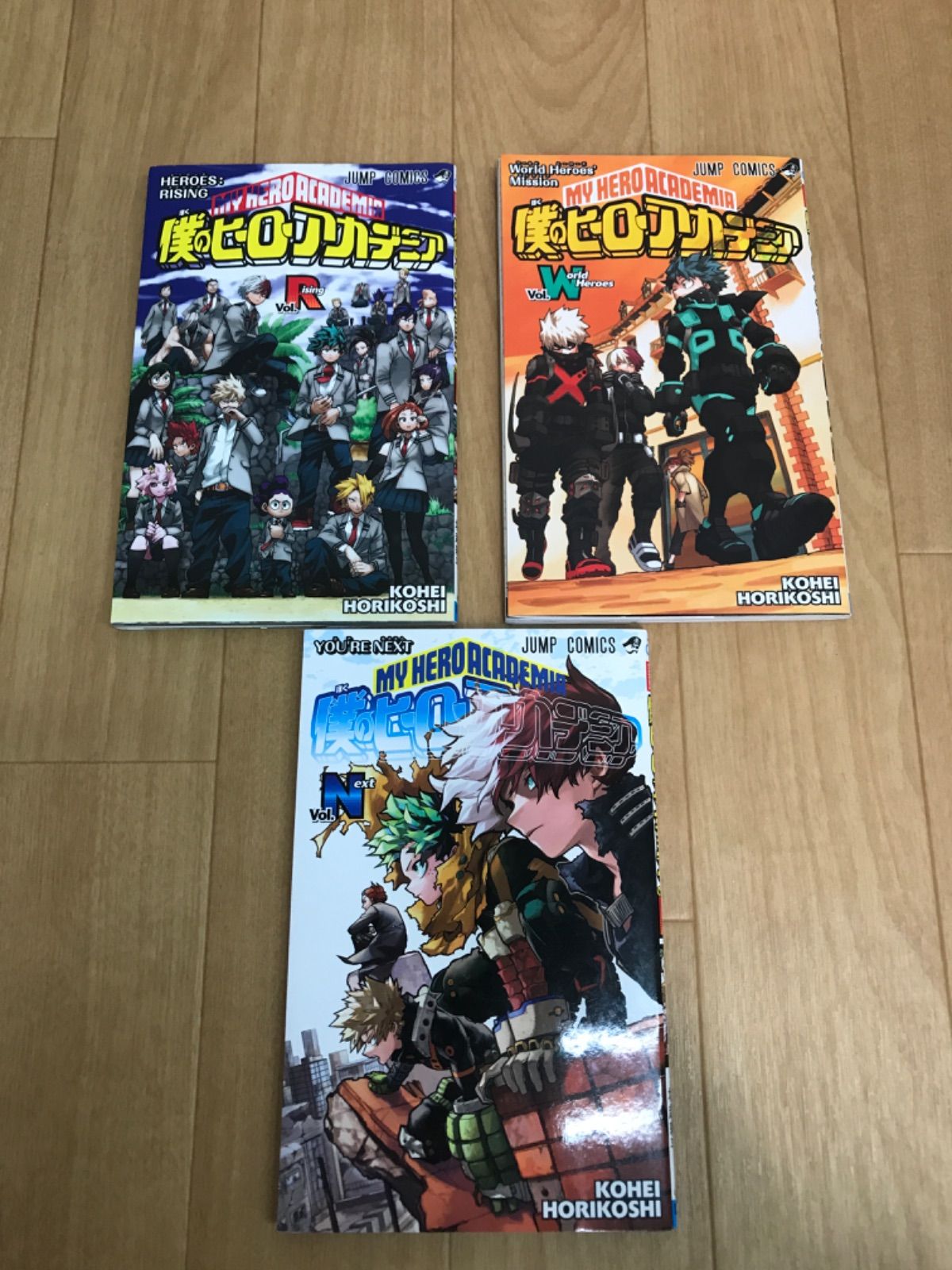 ☆②【未開封あり】 僕のヒーローアカデミア 1～42巻 全巻＋関連本3冊