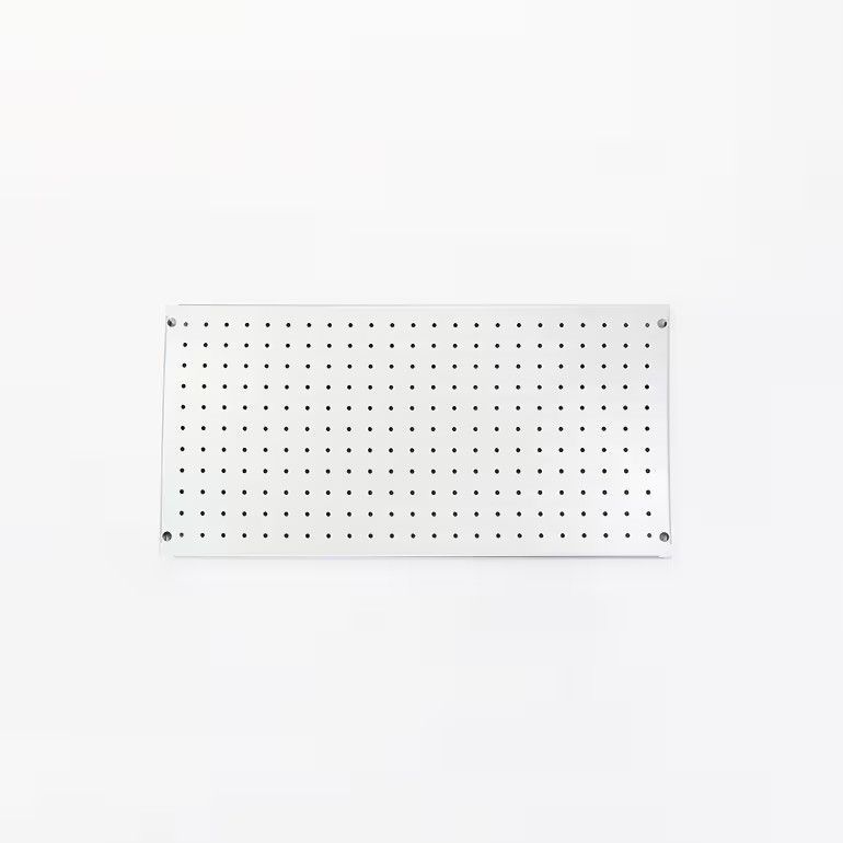 【新品】【1点販売】SIKAKU[シカク]Peg Board M[ペグボード 有効ボード アイアン シルバー 壁面収納 製鉄 マグネット 60×30cm 長方形 インテリア おしゃれ]
