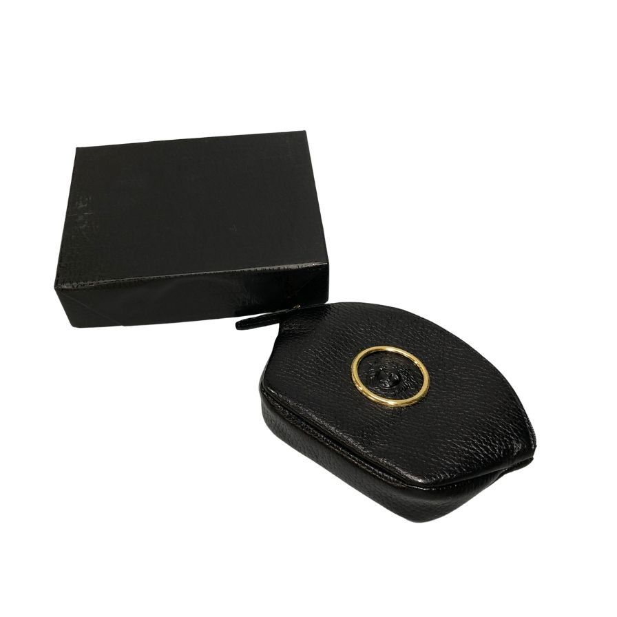 ジャンニ ヴェルサーチ コインケース ジップ レザー【AFB54】【中古】