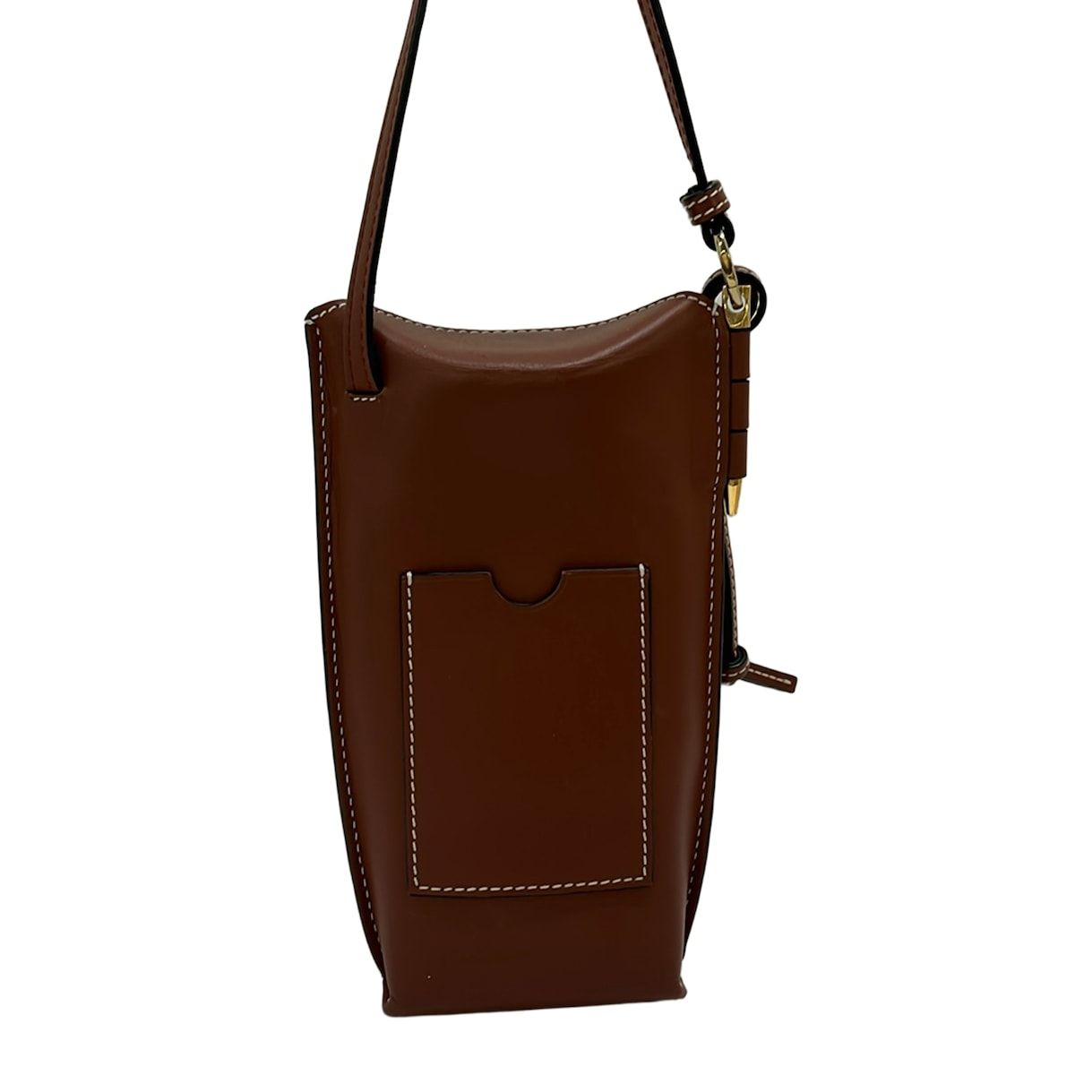 LOEWE(ロエベ) ショルダーバッグ ゲートポケット ダークブラウン 