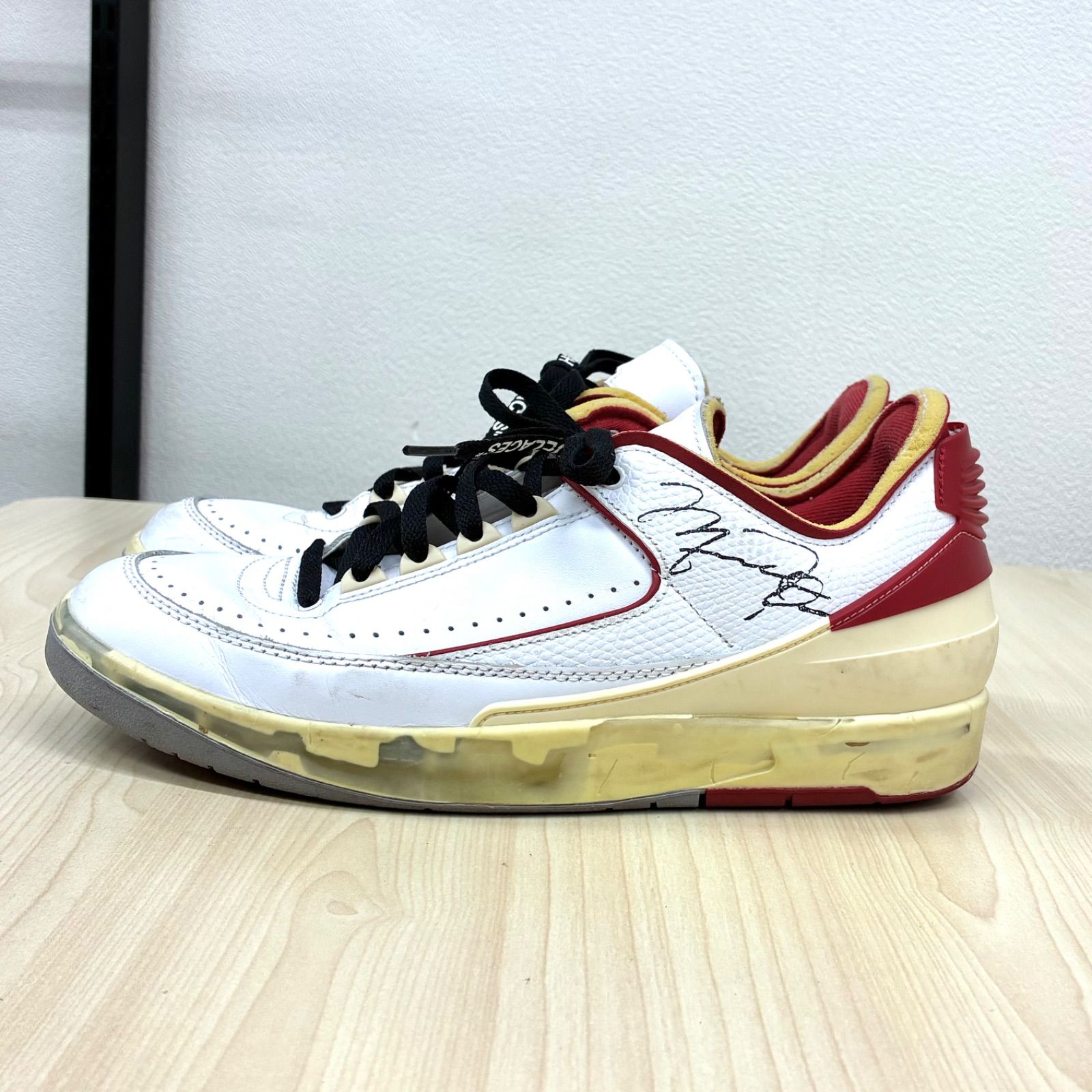 オフホワイト×ナイキ off-White×NIKE】メンズ エアジョーダン2