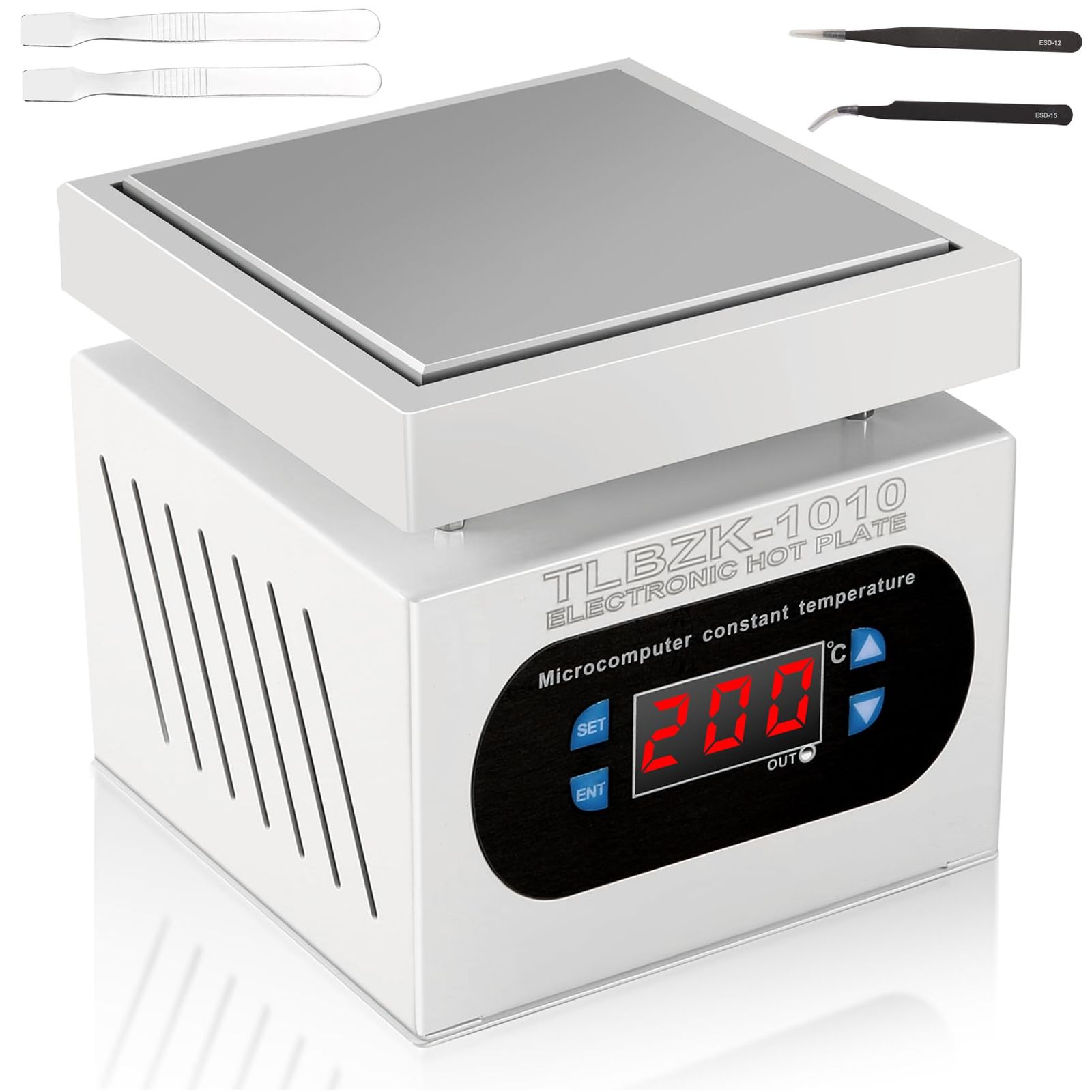 ☆新品☆350W 100V のはんだ付けする場所のホット プレート、LED のマイクロコンピューターの電気予熱 再修理ステーション のヒーターの実験室（100X100mm） 3fafcecf