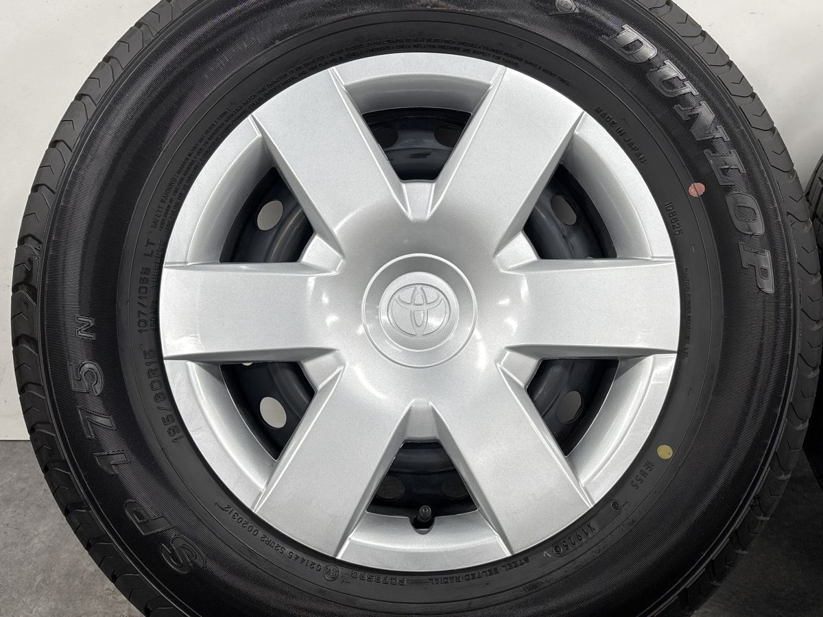 新車外し品】トヨタ 200 ハイエース 純正 15in 6J +35 PCD139.7
