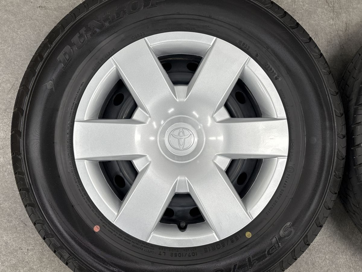 新車外し品】トヨタ 200 ハイエース 純正 15in 6J +35 PCD139.7