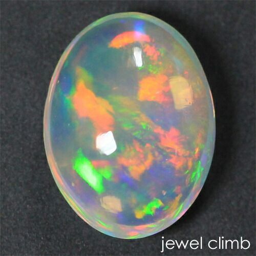 【鑑別書付】虹色の遊色をお楽しみ下さいメキシコオパール 宝石 ルース １．１５ＣＴ