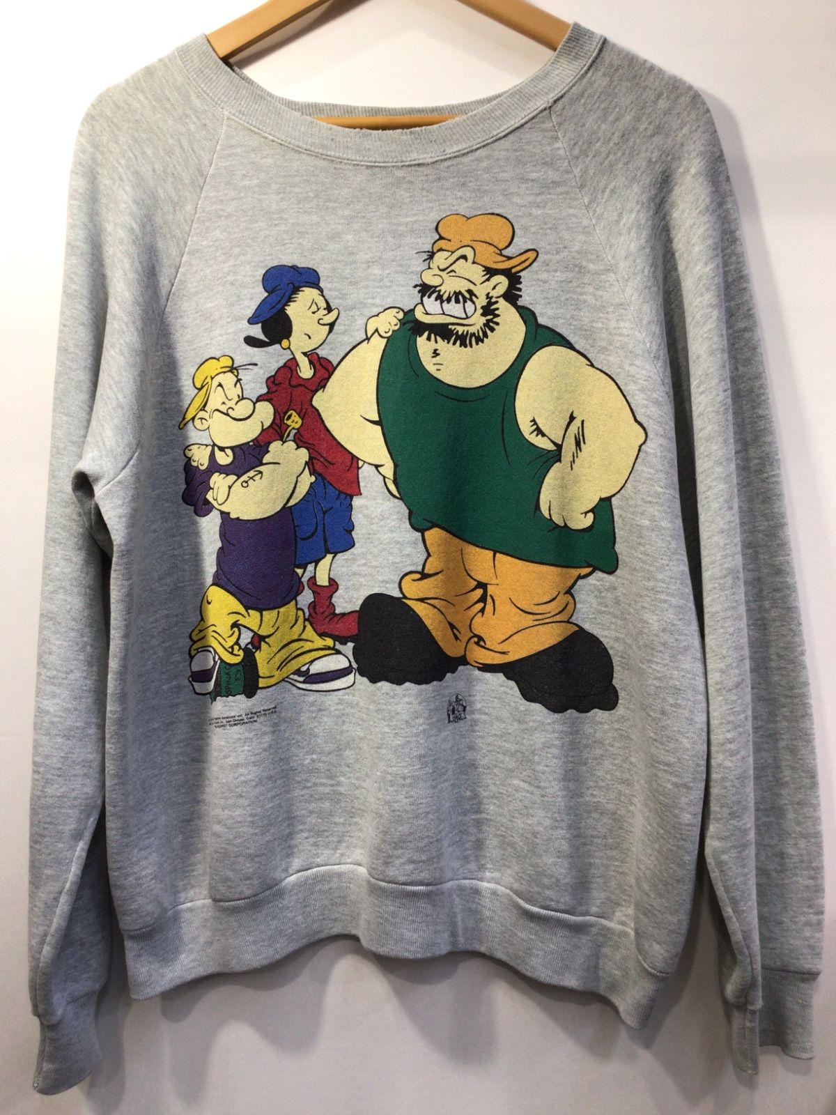 FRUIT OF THE LOOM 90's POPEYE スウェット