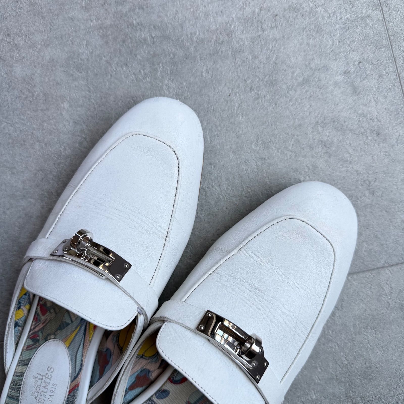 HERMES エルメス オズ OZ ミュール サンダル パンプス ケリー レザー 
