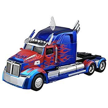 【中古】 トランスフォーマー ダイキャストビークール 最後の騎士王ver. 1/24 オプティマスプライム 全長約24cm 塗装済み ダイキャストカー
