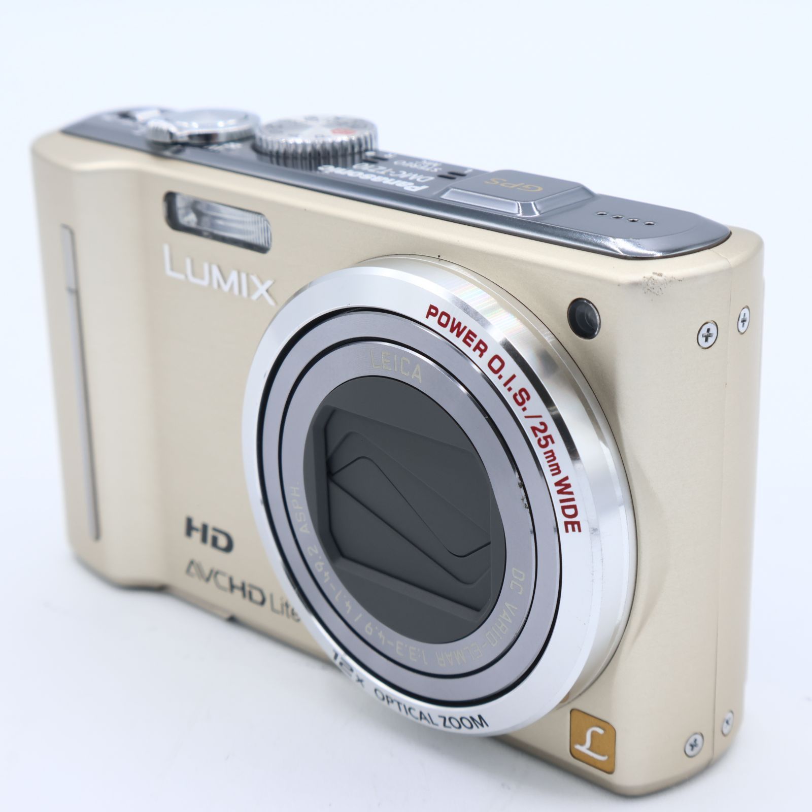 【倉庫片付け投げ売りセール】 Panasonic NNL4600EWT LE9 Panasonic パナソニック デジタルカメラ ルミックス ゴールド DMC-TZ10