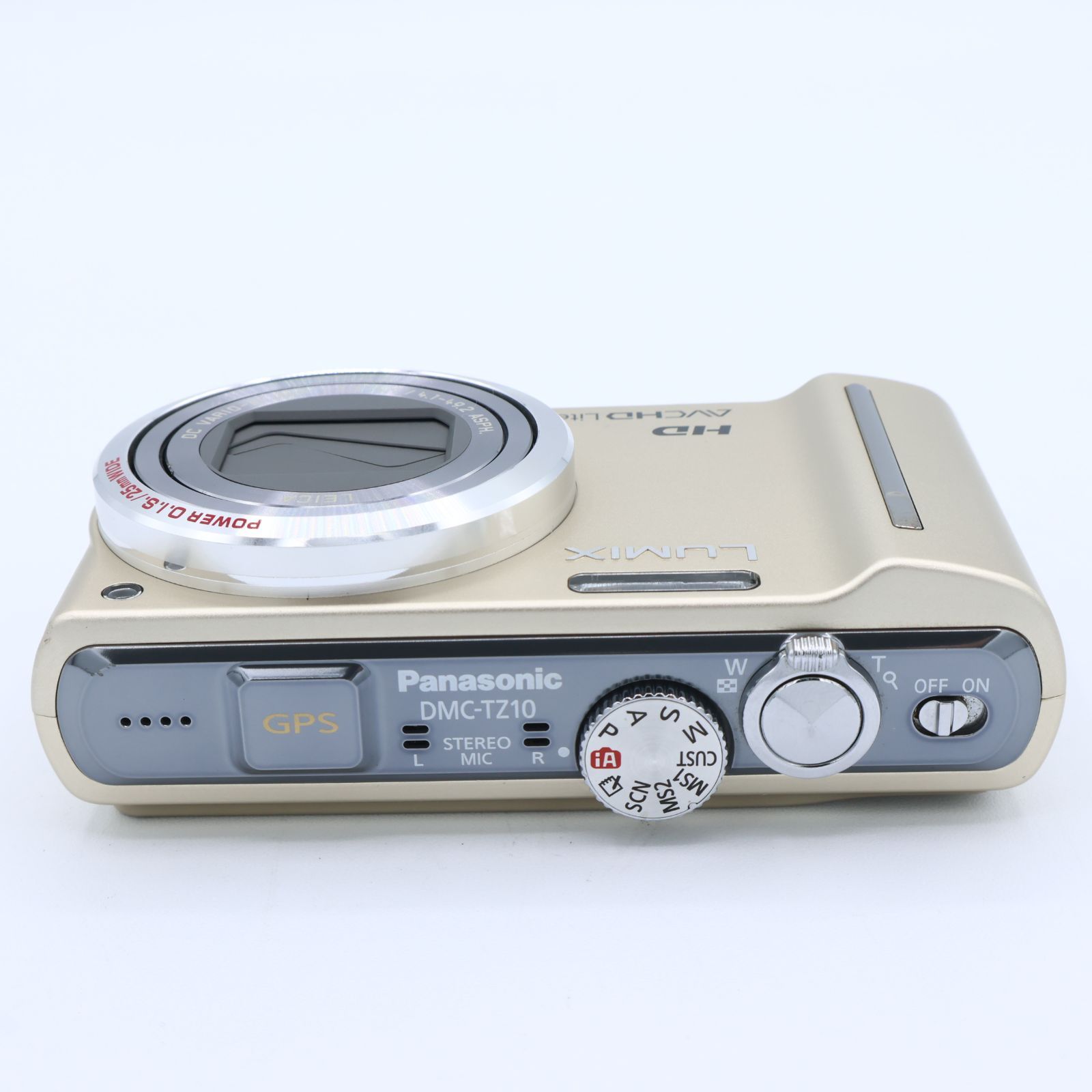 Panasonic パナソニック デジタルカメラ ルミックス ゴールド DMC-TZ10