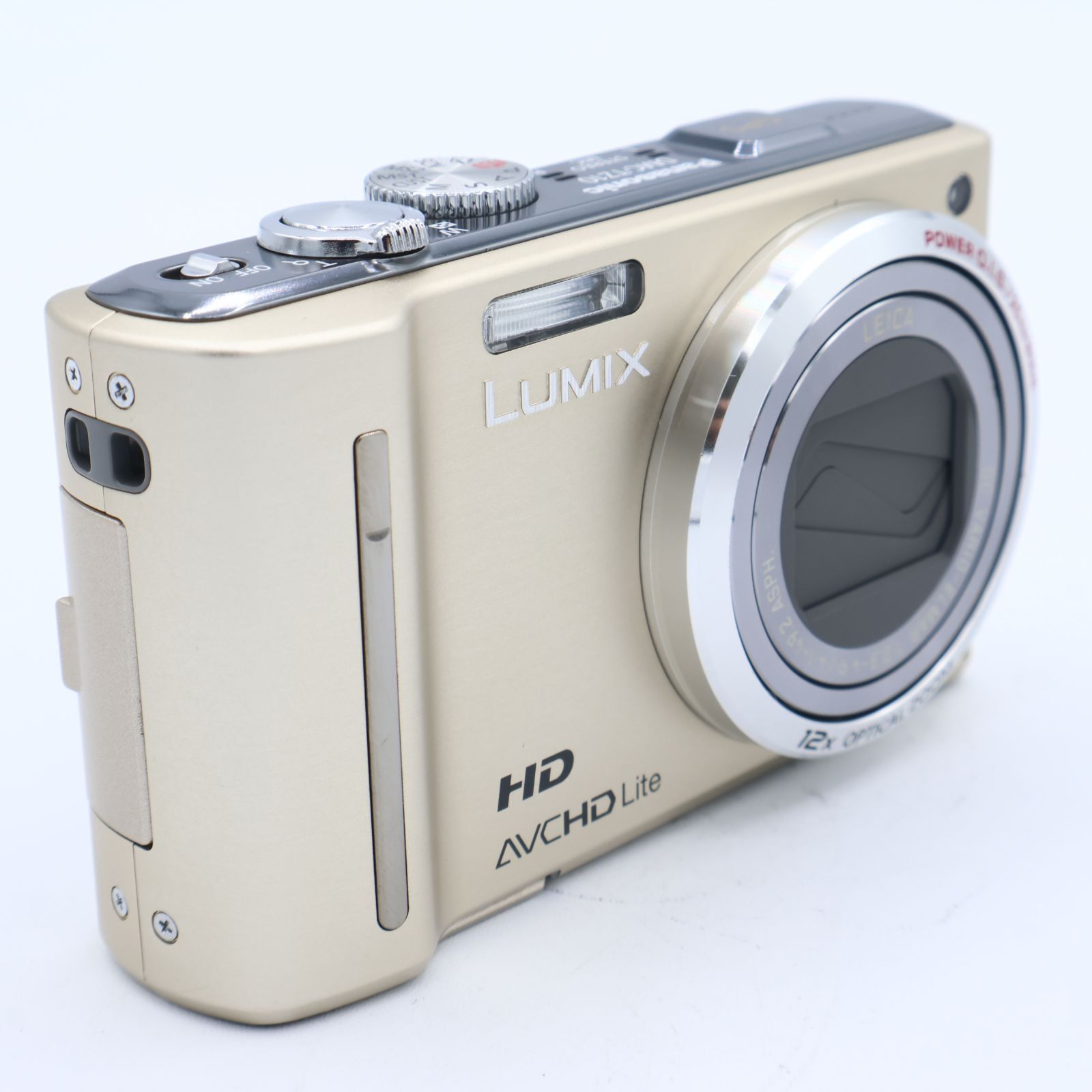 Panasonic パナソニック デジタルカメラ ルミックス ゴールド DMC-TZ10
