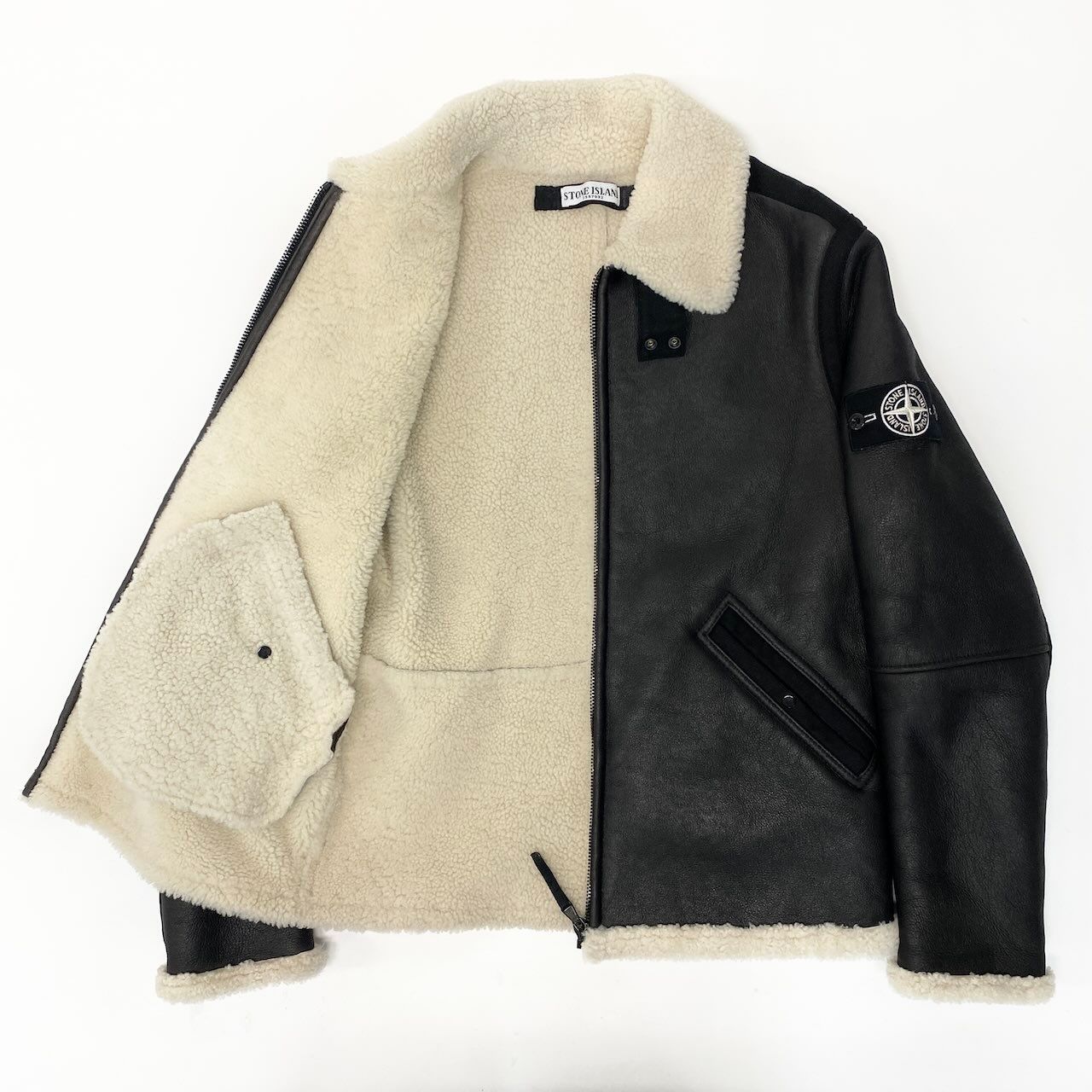 64e7【Archive】STONE ISLAND ストーンアイランド 2011AW ムートン